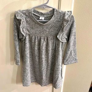 Super Soft Gray Toddler Dress